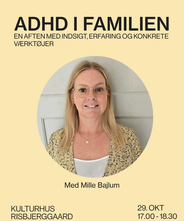 ADHD i familien – en aften med indsigt, erfaring og konkrete værktøjer (UDSOLGT) Ny dato på vej